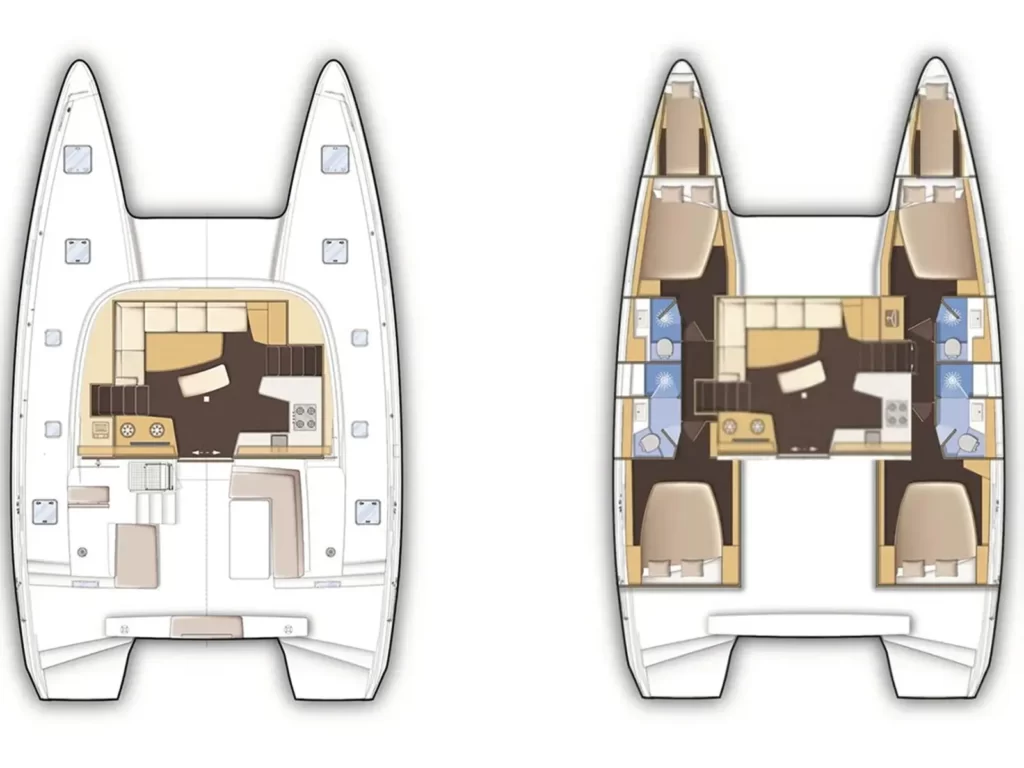 lagoon-42-schematic-cruise-yacht-charter-paros-naxos