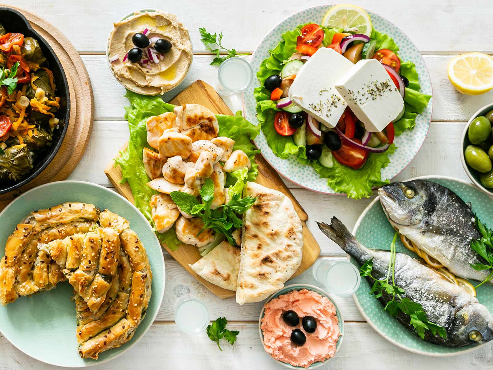 greek summer food paros